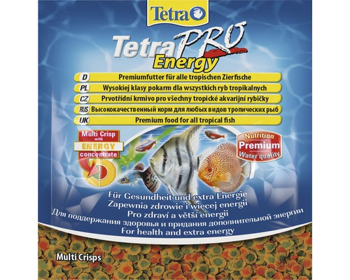 Hrană pentru pești,Tetra Pro Crisp plic, 12 g Tetra PRO Energy Hrană pentru pești ornamentali tropicali