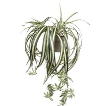 Plantă artificială, Chlorophytum, verde-thumb-0