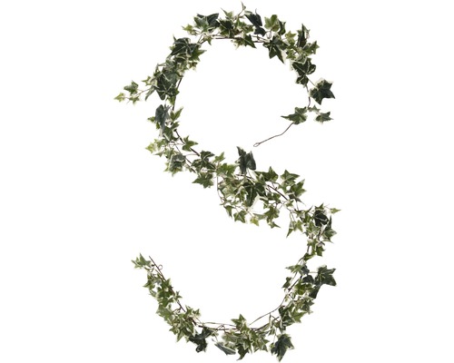 Plantă artificială, ghirlandă, iederă, mix nuanțe verde Ghirlandă artificială de iederă pentru decorare