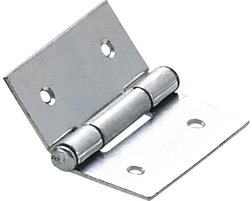 Balama fixă Hettich 30x30 mm, oțel zincat, pachet 30 bucăți O singură balama metalică pentru uși
