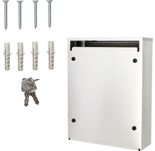 Cutie poștală cu șuruburi, dibluri și chei