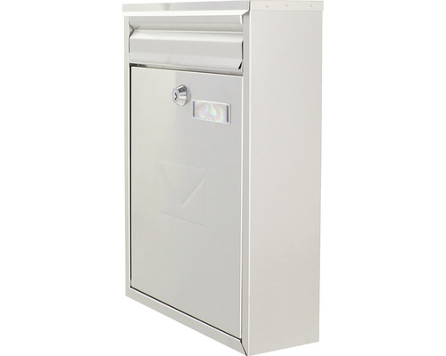 Cutie poștală din oțel inoxidabil cu încuietoare și fereastră de vizualizare