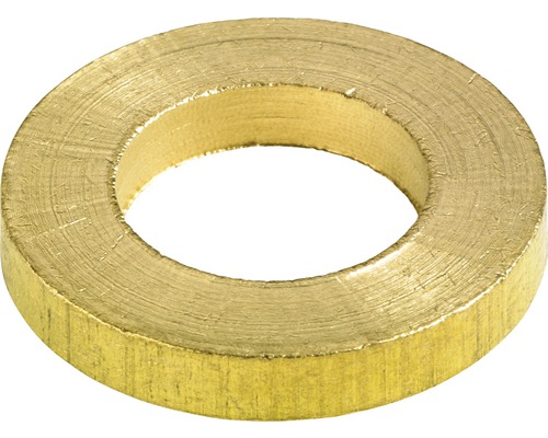 Inel distanțier tip șaibă plată Hettich Ø16,4 x Ø9 x 2,5 mm, alamă, pachet 50 bucăți Șaibă din alamă