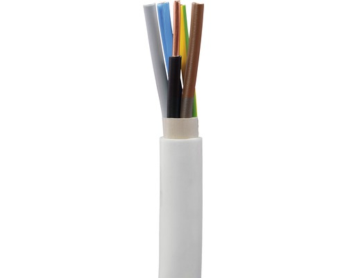 Cablu CYY-F 5x2,5 mm² gri, manta din PVC tip ST2 conform SR CEI 60502