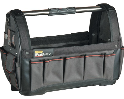 Geantă scule Stanley Fatmax 48x33 cm, material textil negru, cu mâner Geantă scule Stanley Fatmax 48x33 cm, material textil negru, cu mâner