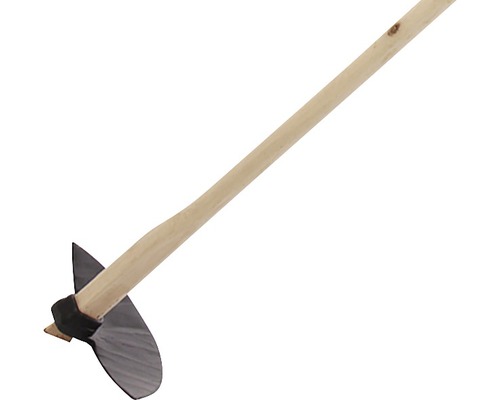 Sapa cu mâner de lemn