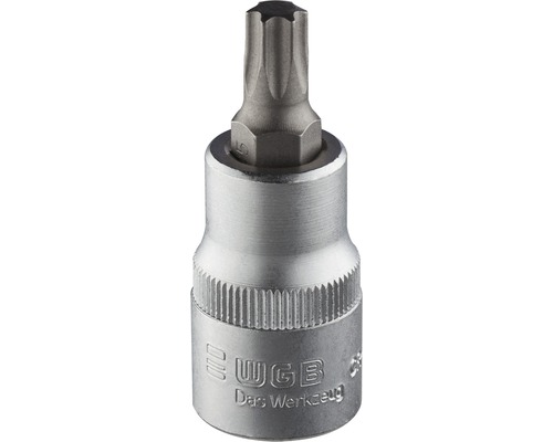 Cap cheie torx WGB 1/2" T30, crom-vanadiu