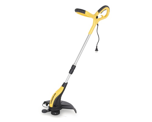 Trimmer electric cu fir, cu tijă telescopică și cablu