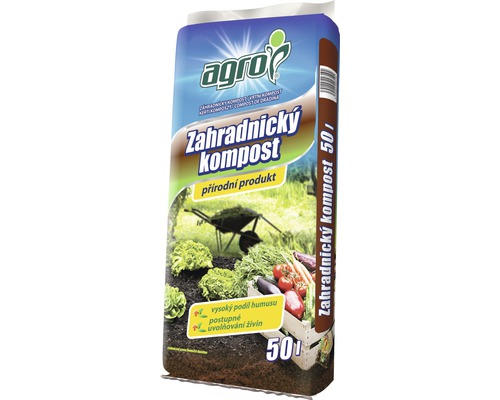 Compost pentru grădină Agro 50 l Compost pentru grădină Agro 50 l