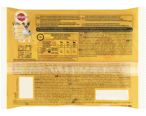 Hrană pentru câini Pedigree Vital Protection cu vită și miel