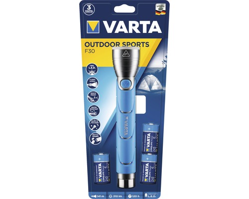 Lanternă Varta Outdoor Sports F30 cu baterii