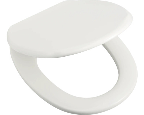 Capac WC form & style Chur 44,4X36,3 cm, închidere simplă, alb