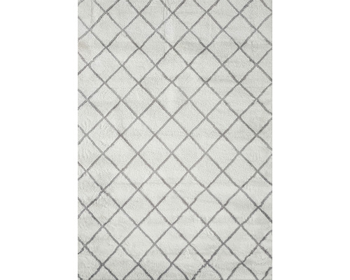 Covor Shaggy romburi ivory 160x230 cm Covor Shaggy romburi ivory 160x230 cm