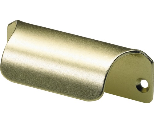 Mâner mobilă Hettich Country 60/70 mm, aluminiu eloxat galben