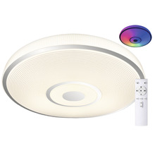 Plafonieră cu LED integrat Rainbow K RC 24W 2500 lumeni, lumină RGB Ø38 cm, cu telecomandă