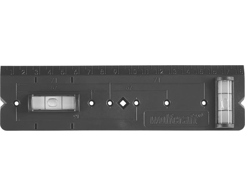 Instrument de marcare Wolfcraft pentru marcarea găurilor de foraj, alinierea obiectelor și măsurarea distanțelor