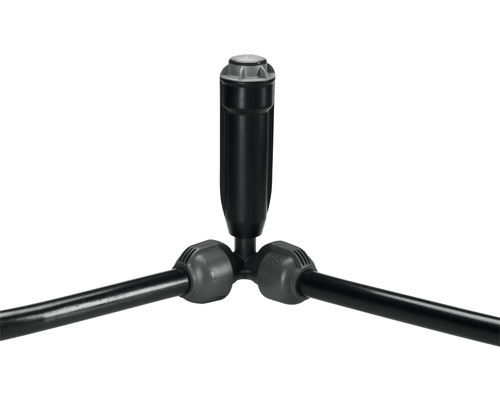 Aspersor retractabil cu trei racorduri pentru duze pentru irigarea grădinii