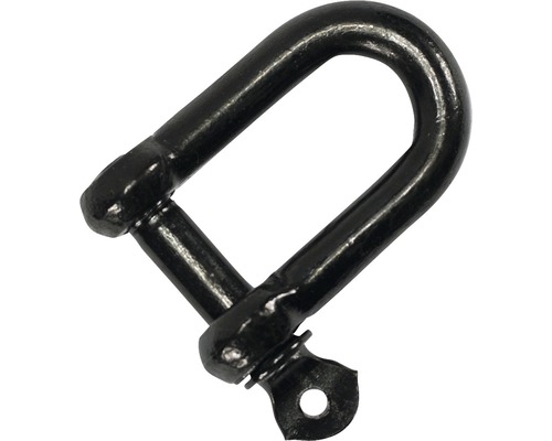 Cheie de tachelaj dreaptă Pösamo 6mm (1/4), oțel zincat negru