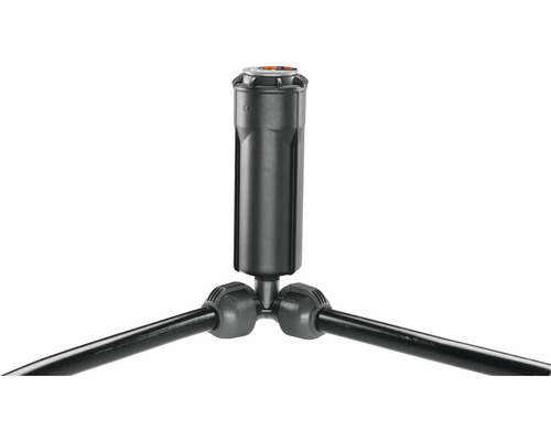 Aspersor telescopic pe trepied pentru irigarea grădinii