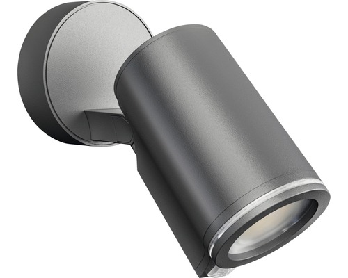 Proiector spot Steinel One GU10 1x7,47W, bec LED inclus, senzor de mișcare, pentru exterior IP44, antracit