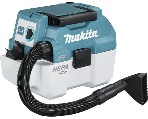 Aspirator fără fir Makita cu filtru HEPA