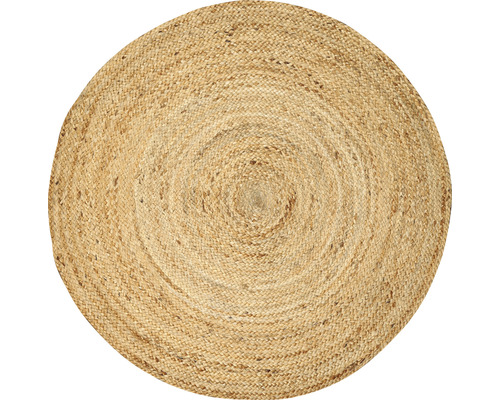 Covor rotund iută natur Ø 160 cm Covor rotund iută natur Ø 160 cm