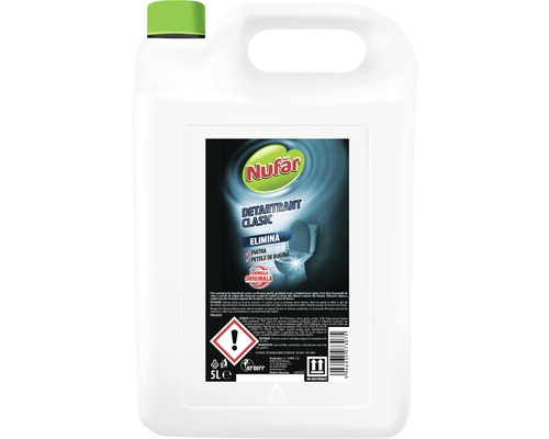 Soluție anti-calcar pentru baie Nufăr Clasic 5L, detratant Detergent de baie Nufar Classic în recipient de 5 litri