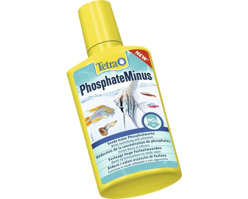 Soluție pentru acvariu Tetra Phosphate Minus 250 ml Tetra Phosphate Minus pentru scăderea valorii fosfaților în acvariu
