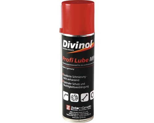 Spray multifuncțional Divinol Profi Lube MP 300 ml Divinol Profi Lube MP lubrifiant de înaltă performanță spray
