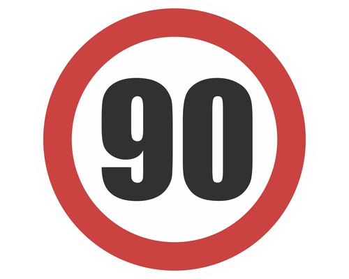 Indicator semnalizare limitare viteză la 90 km/h