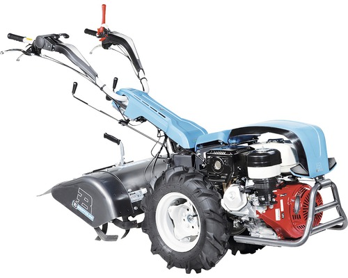 Motosapă/ motocultor Bertolini 413S GX270 pe benzină 6,6 kW 5 viteze cu freză 70 cm și roți pneumatice