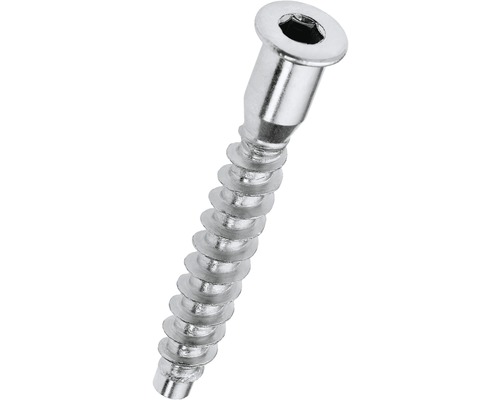 Șuruburi îmbinare PAL mobilă Hettich 7x50 mm oțel zincat, 50 bucăți Șuruburi îmbinare PAL mobilă Hettich 7x50 mm oțel zincat, 50 bucăți