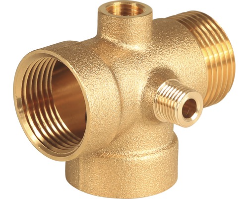 Racord alamă cu patru racorduri