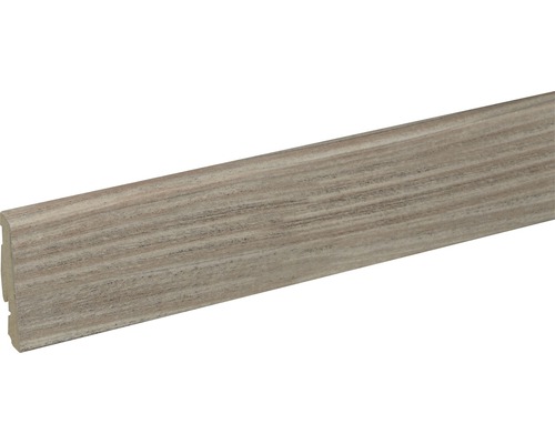 Plintă MDF SKANDOR FU60L castan 34022 2400x58x19 mm Plintă cu aspect de lemn