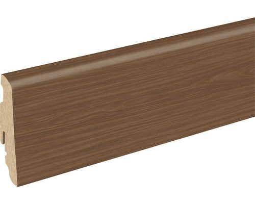 Plintă MDF SKANDOR FU60L nuc Elegance D2983 2400x58x19 mm Plintă din lemn