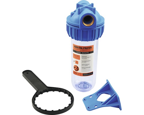 Carcasă filtru Kristal cu cheie carcasă și suport de montaj