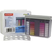 Trusă de testare pH/clor + tablete, 20 bucăți-thumb-0