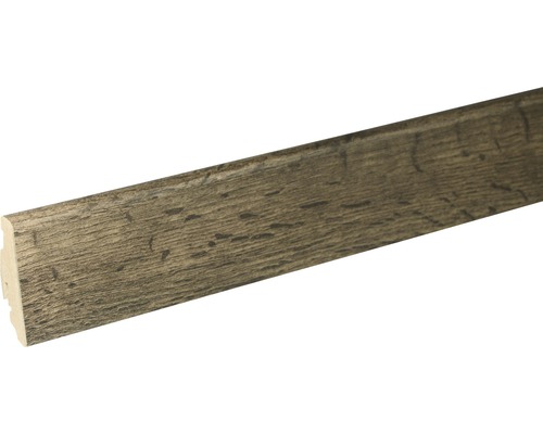 Plintă MDF FU60L stejar FOEI555 2400x58x19 mm Plintă cu aspect de lemn