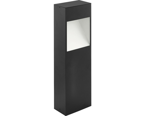 Stâlp iluminat cu LED integrat Manfria 10W 830 lumeni, 38 cm, pentru exterior IP44, antracit