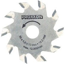 Disc de tăiere Proxxon cu zece dinți din metal dur, diametru 50 milimetri