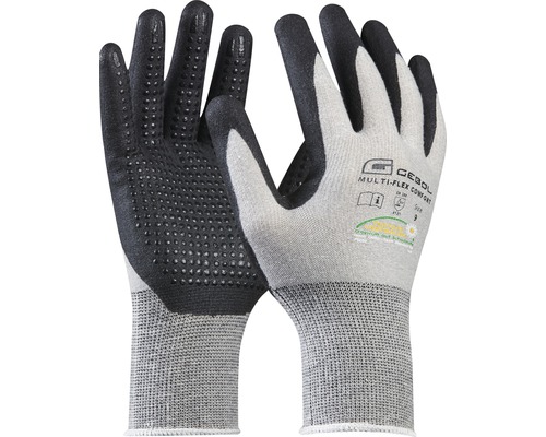 Mănuși de protecție MaxiFlex Comfort din bumbac, impregnate cu nitril, mărimea 9