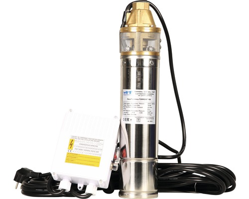 Pompă submersibilă apă curată 750 W, 2700 l/h, H 61 m Pompă submersibilă apă curată 750 W, 2700 l/h, H 61 m