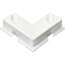 Conector de colț din plastic pentru profile LED