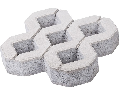 Dală beton Elis grilaj gri 40x40x8 cm Dală beton Elis grilaj gri 40x40x8 cm