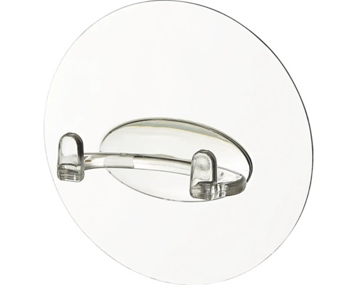 Cârlig adeziv transparent pentru montaj pe perete