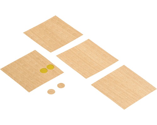 Căpăcele autoadezive pentru mascare șuruburi Hettich Ø14 mm, nuanță fag, 100 bucăți Căpăcele autoadezive pentru mascare șuruburi Hettich Ø14 mm, nuanță fag, 100 bucăți