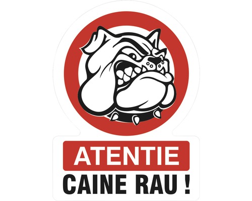 Indicator avertizare „Atenție câine rău”