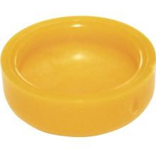 Dop de mobilier galben din plastic