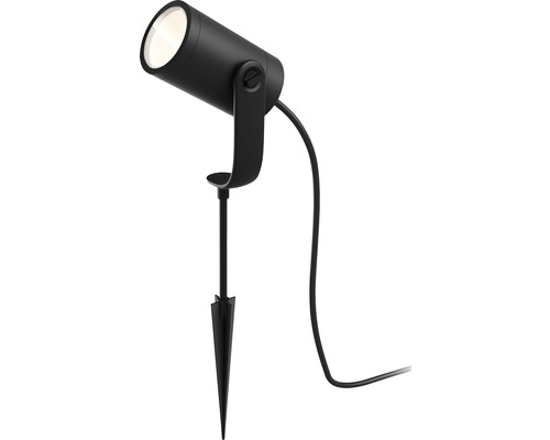 Spot grădină cu țăruș de împământare și cablu