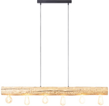 Lustră vintage Trabo E27 max. 6x60W, pin cu accente